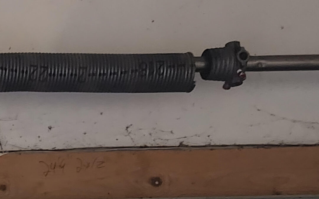 Signs That Your Garage Door Spring is Broken